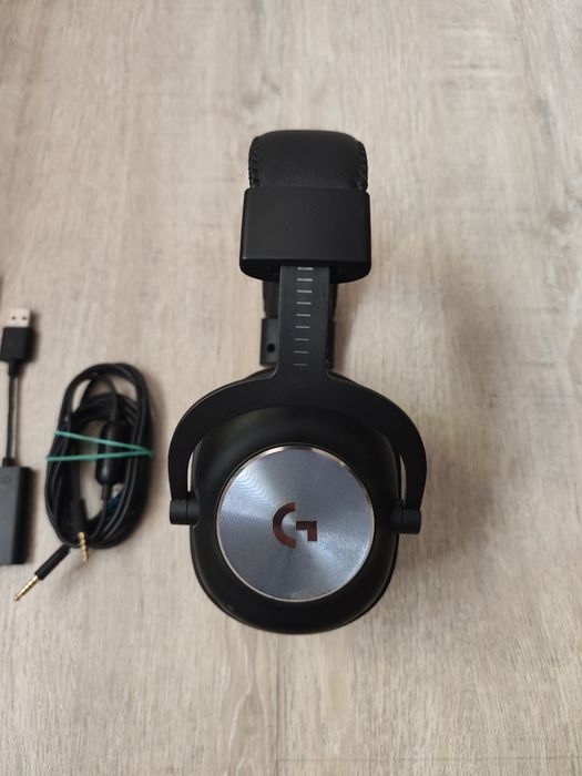 Слушалки  Logitech G PRO, Черни