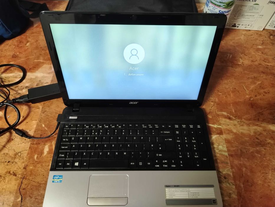 продава лаптоп acer aspire I5///15,6 дисплеи/модел 3210M.