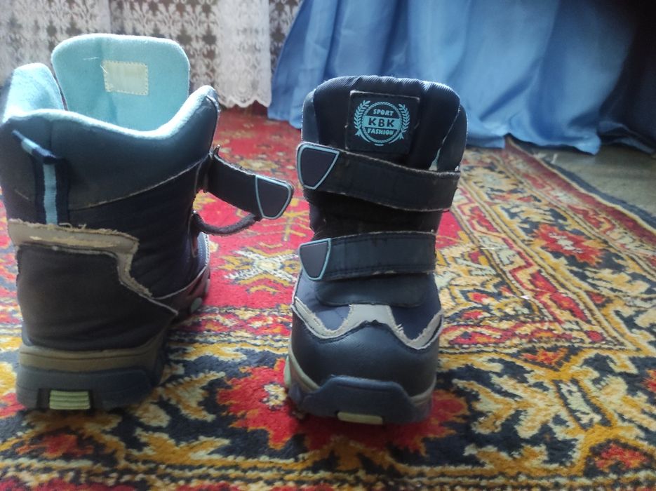 Три пары детские ботиночки