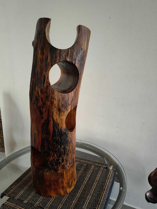 Идват празници. Арт стойка за бутилки.