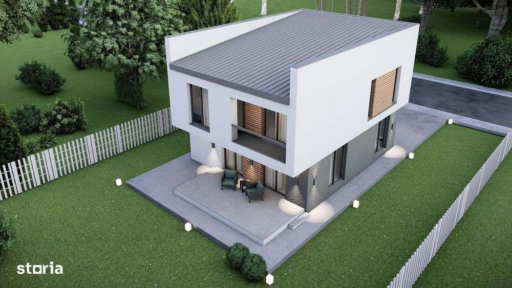 Casa Individuala - 4 camere - 3 bai - 355mp teren