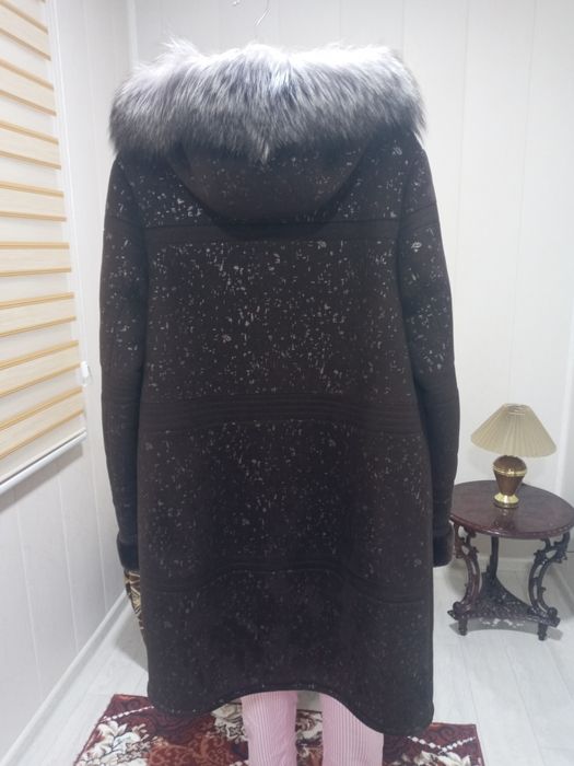 Дублёнка с натуральным мехом