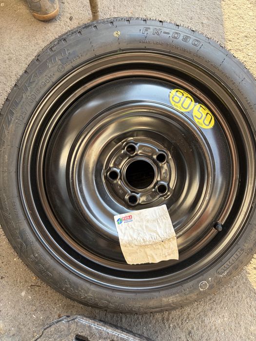 Резервна гума/патерица Toyota Yaris 5x100 2021