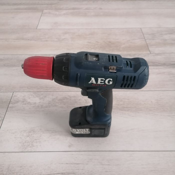 Autofiletanta, bormasina AEG cu acumulator, 14.4 AH, import Germania