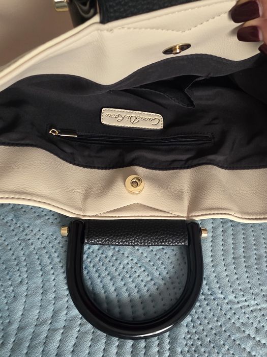 Geantă damă Casa di Rosa, nouă cu etichetă – elegantă, încăpătoare A4