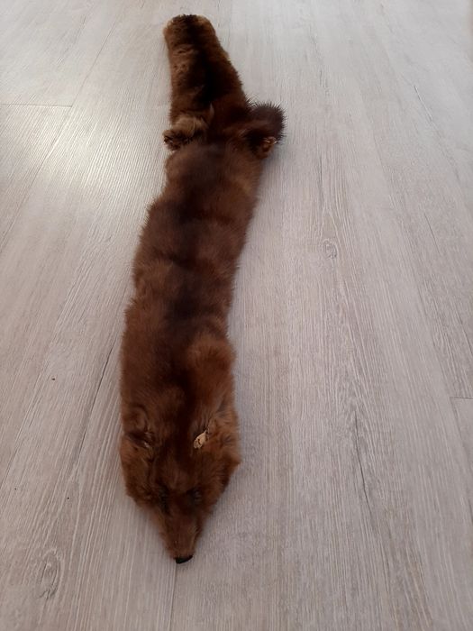 Норка два броя истински косъм