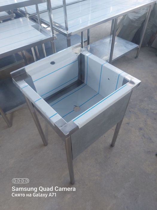 Стол мойка стеллаж