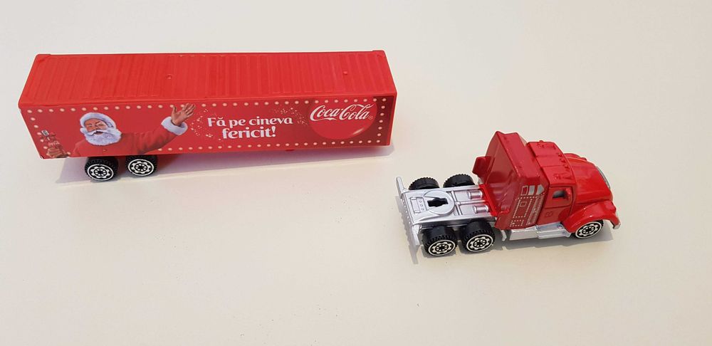 Machetă Camion de Crăciun Coca-Cola