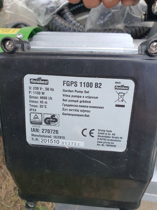 Pompa de apa electrica