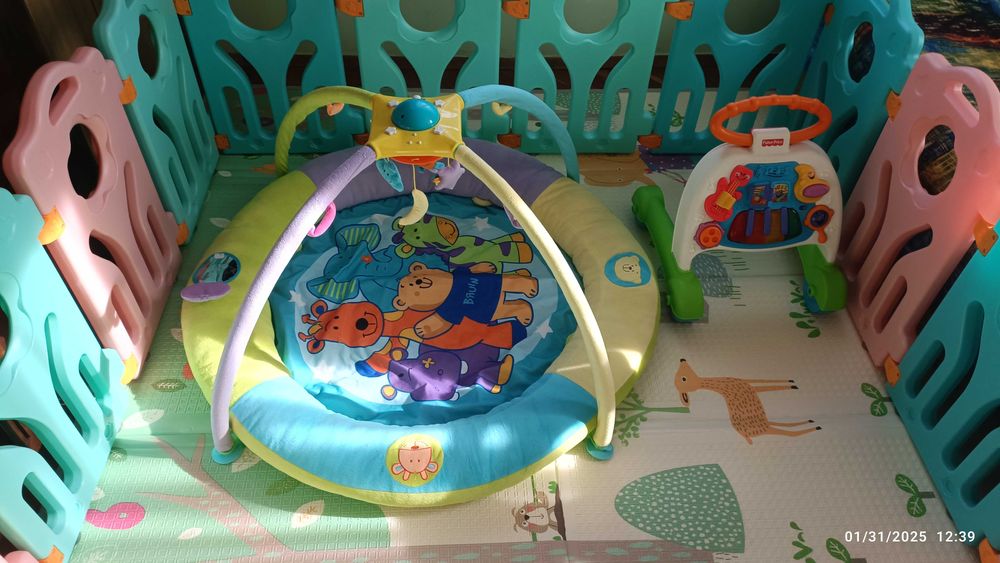 Активна гимнастика със звук и въртележка 120см.