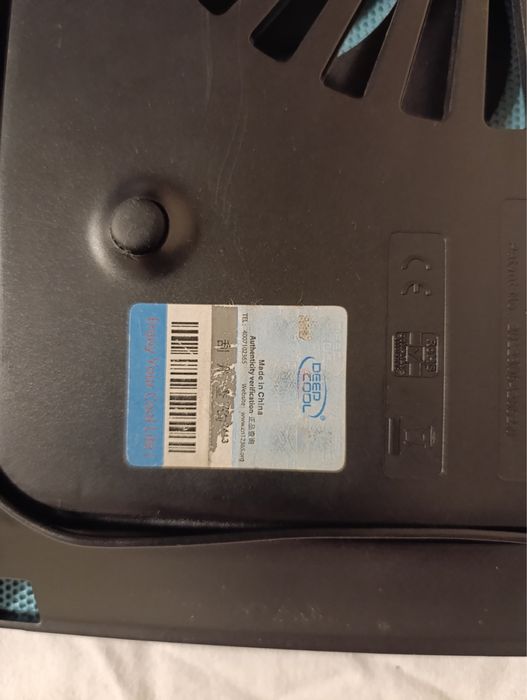 USB подложка за охлаждане на лаптоп 15” и плетен патладжан