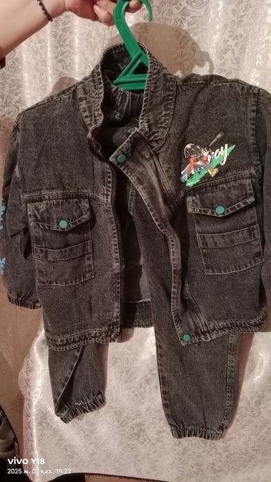 Джинсы костюм балаға