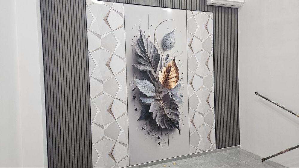 Ekoplit bambo‘k plastik panel dekoratsia ustasi  .