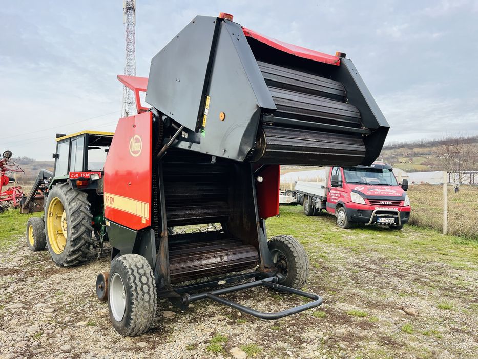 Presa de balotat, baloti mici rotunzi, Vicon, Kverneland 1.20 * 1.20