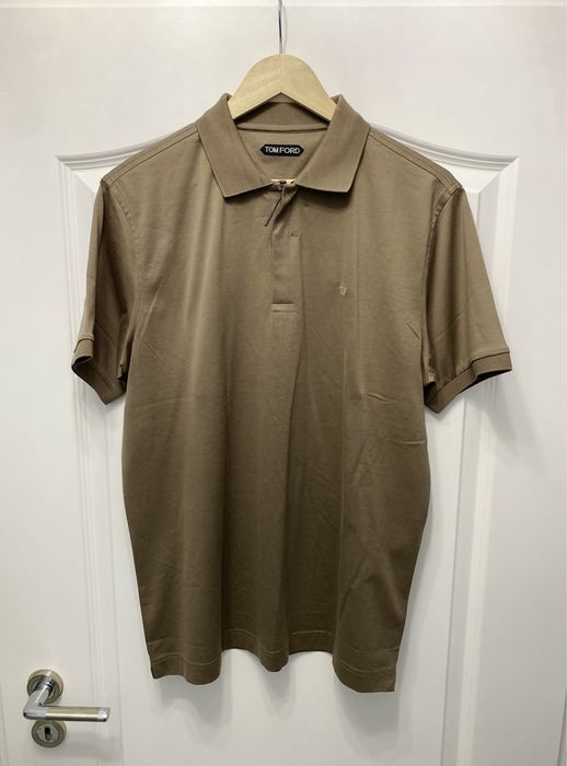 Tricou cu guler Tom Ford | 100% Bumbac Egiptean