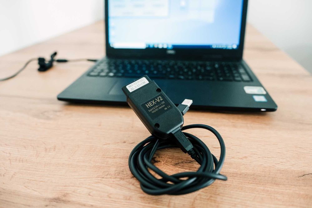 VCDS - Tester VW, AUDI, SKODA, Seat + Laptop Dell i3, 128 GB SSD, 8GB