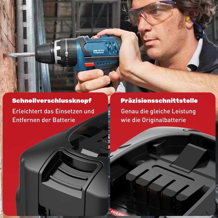 Резервна батерия Bosch 18V