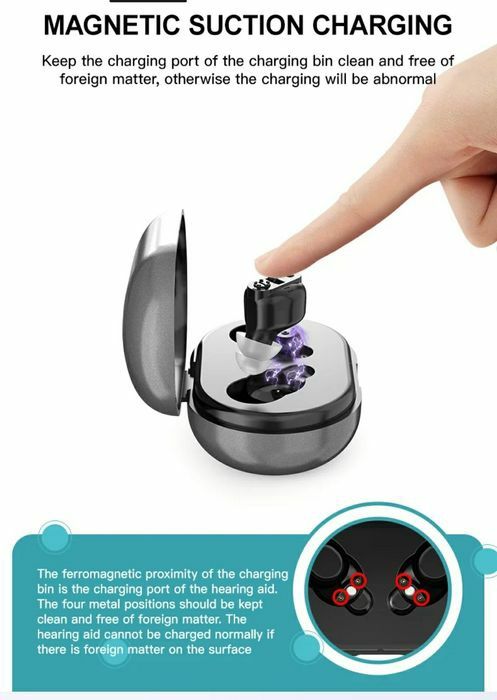 Слуховой аппарат перезаряжаемый