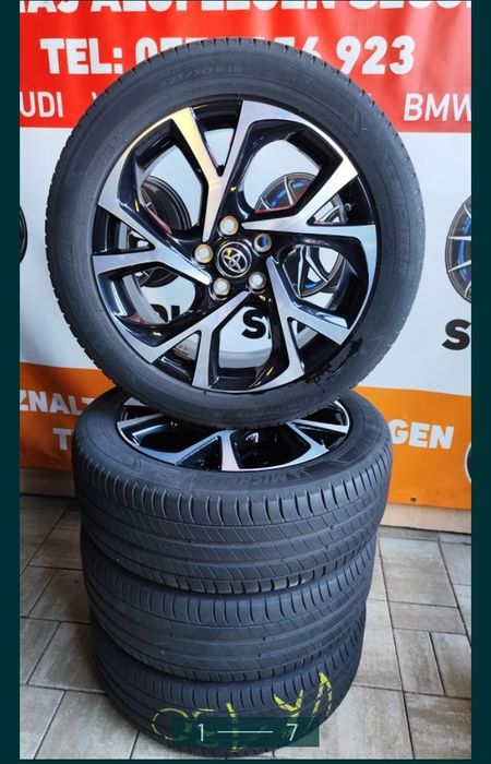 Vand sau schimb jante toyota c-hr 215/60 r17 96H noi impecabile