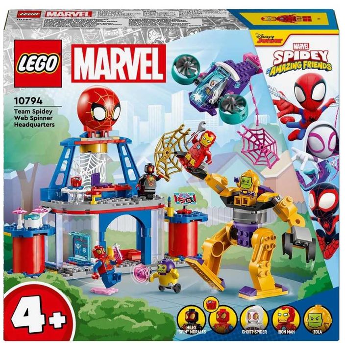 LEGO MARVEL Team Spidey Web Spinner Headquarters 10794 [sigilat][2024]