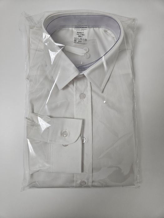 Cămașă Albă NOUĂ barbati 70% REDUCERE