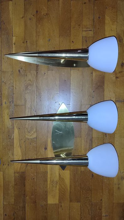 Set Aplica perete alamă