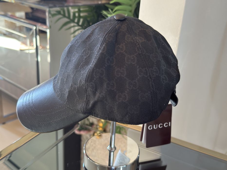 Șapcă Gucci din piele – nouă cu etichetă Model Unisex