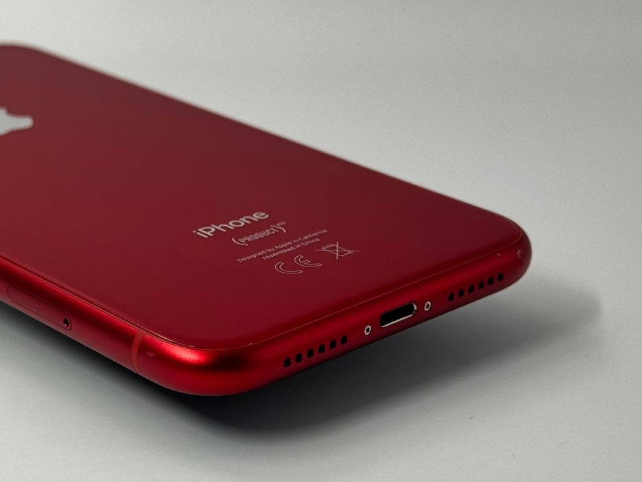 iPhone XR, 64GB, Product Red, 100% батерия, КАТО НОВ, 1г. ГАРАНЦИЯ!