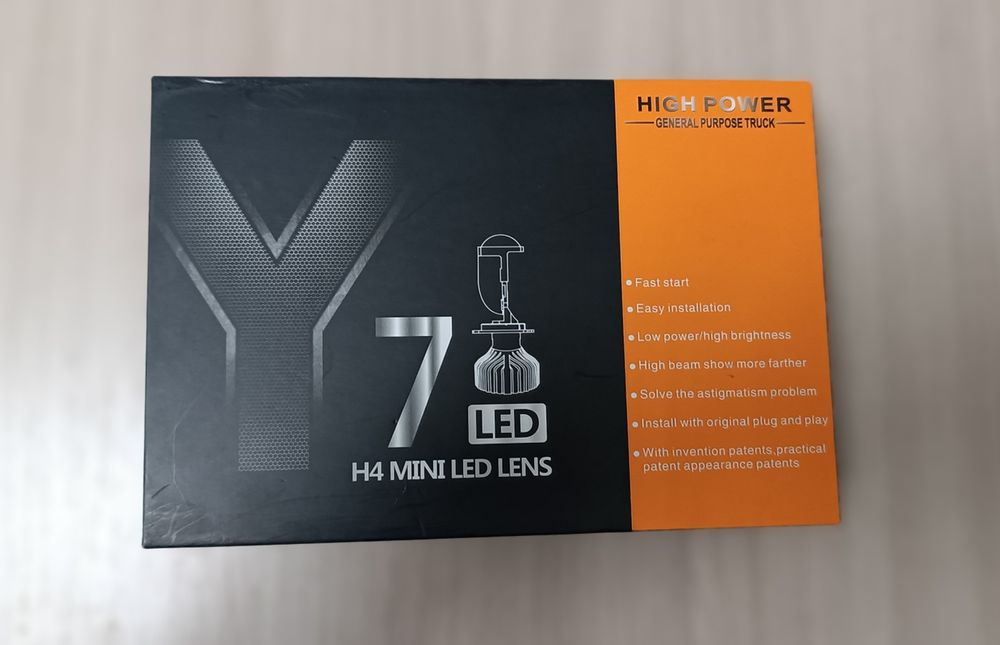 Y 7 LED H4 Mini led leds