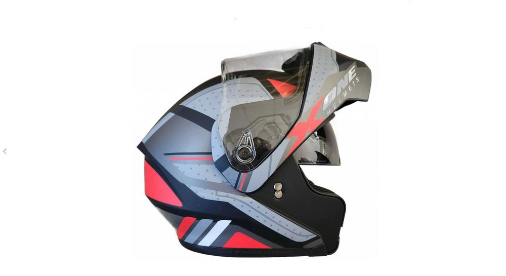 Casca Moto Scuter Atv Flip-up Cu Ochelari M L XL