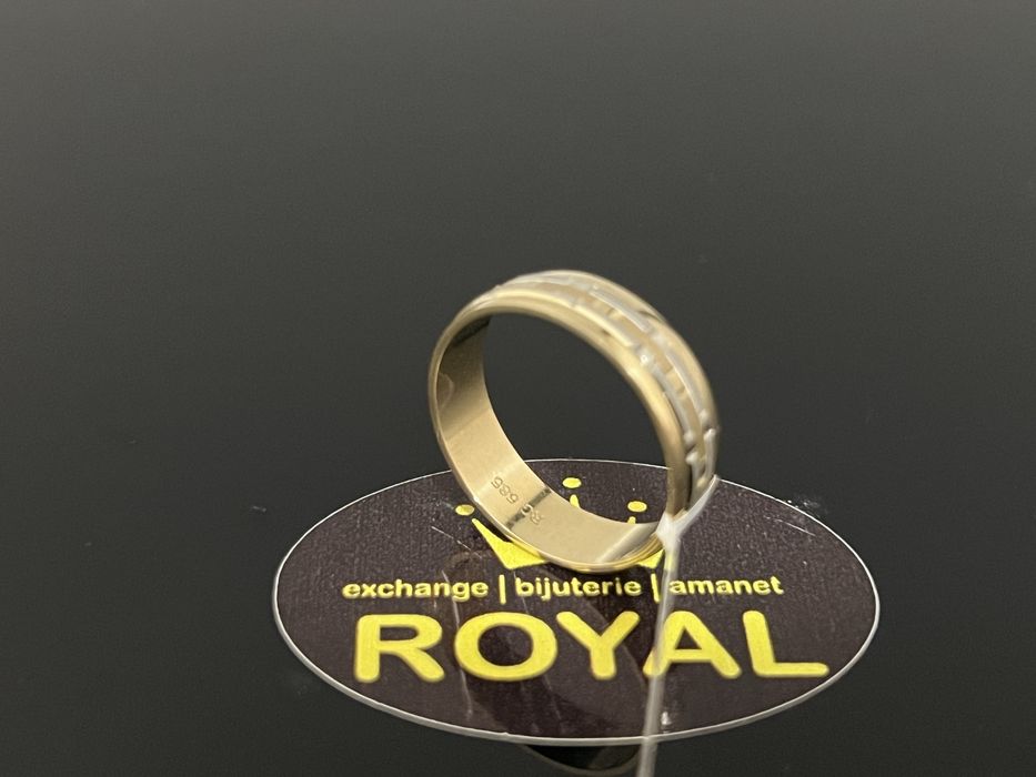 Bijuteria Royal CB: Inel stil verigheta aur 14k 3,97gr