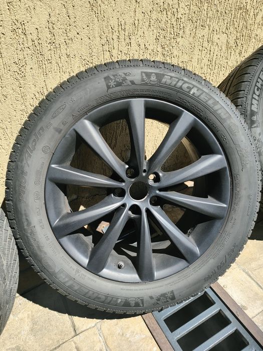 Jante BMW + anvelope 245 50 18  Pilot Alpin 2021