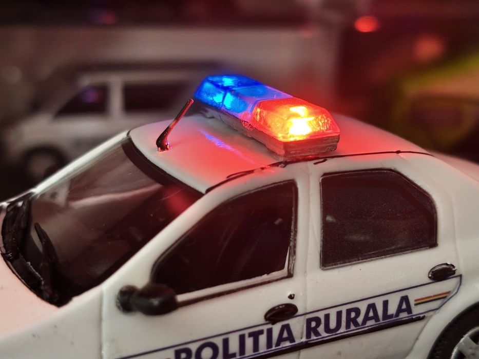 Macheta Dacia Logan ,,Poliția Rurală,,