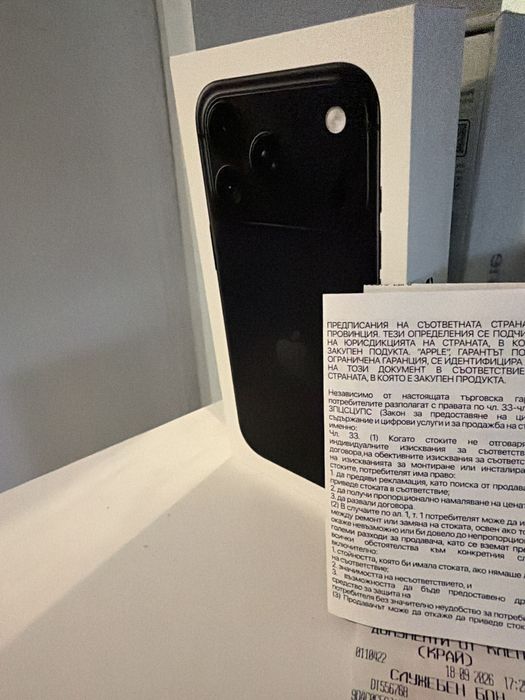 Iphone 18 pro 512 Black