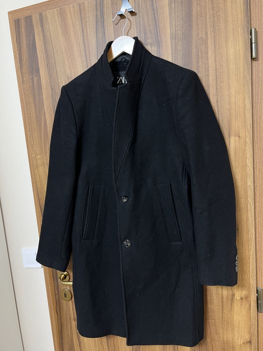ZARA мъжко вълнено палто, S размер