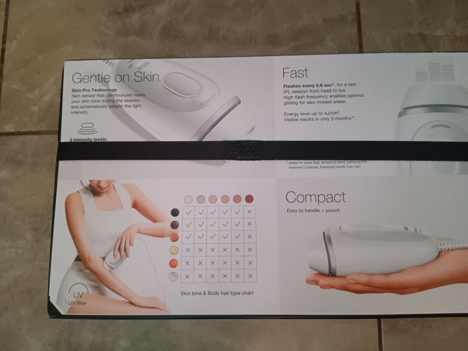 Epilator Silk expert Mini  și Pro 3 IPL hair renovat system