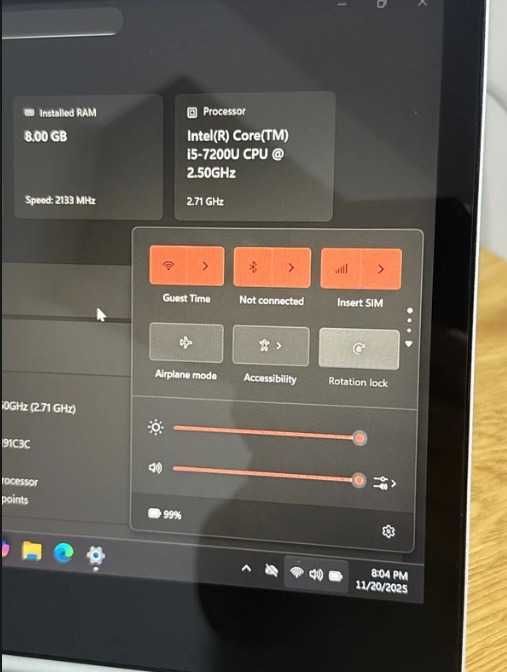 HP EliteBook x360 1030 G2 - i5 8gb ssd 256gb
