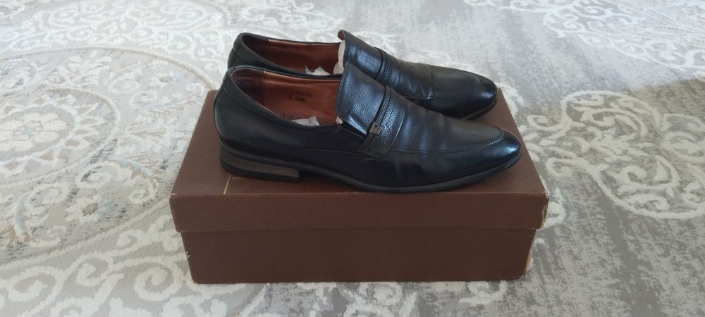 Продам мужские туфли, кожаные б/у