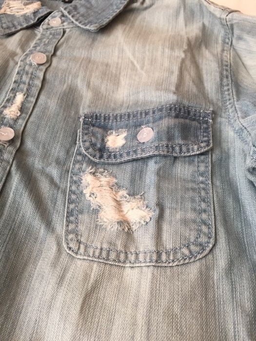 Camasa Denim Blug Fear Of God Yeezy Justin Bieber S Small Jeans Bape