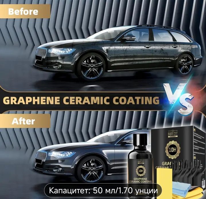 Графенов керамичен слой, Комплект за запечатване на автомобилна боя