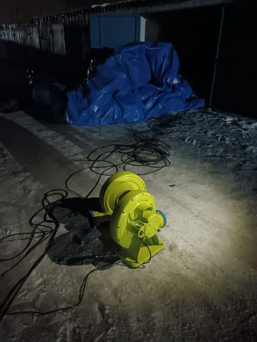 Үлкен надувной батут 17×11 м, 186кв