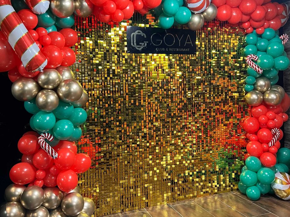 Декоративна стена от ПАЙЕТИ