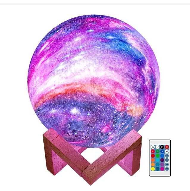 Vand lampa ornamentala Galaxie Lamp, cu telecomanda