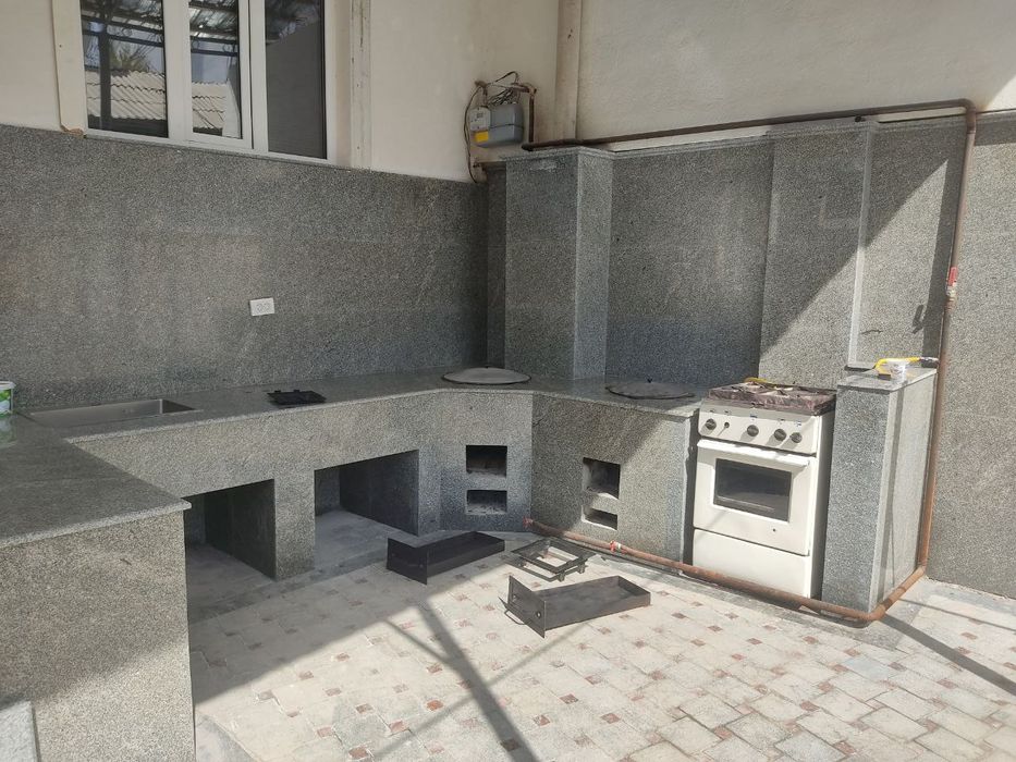 Строим летние кухни быстро и качест венно. Ёзги ошхона курамиз .