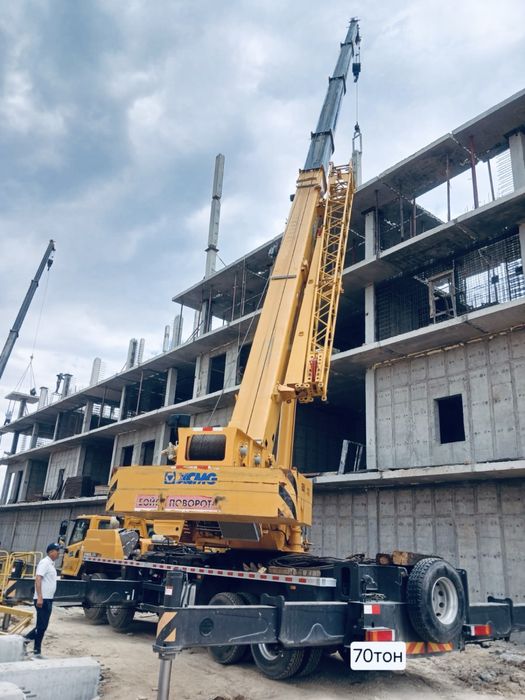 Услуги автокран 70тонн
