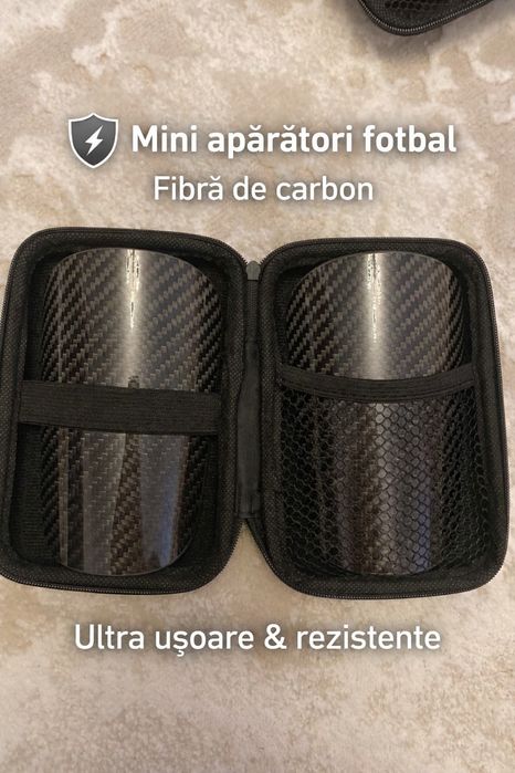 Mini Apărători Fotbal din Fibra de Carbon