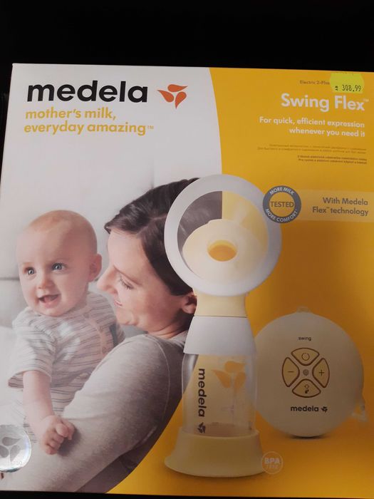 Medela Единичната електрическа помпа за кърма Swing Flex