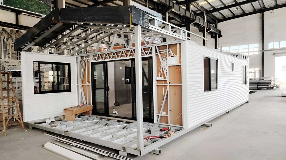 НА ИЗПЛАЩАНЕ - Модерна сглобяема къща с 2 спални и 2 бани, 57 кв.м