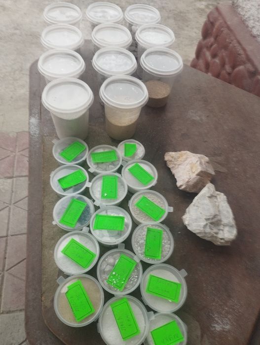 Белый песок  Ок кум  Мраморная крошка  мозайка ошка Кварц кум