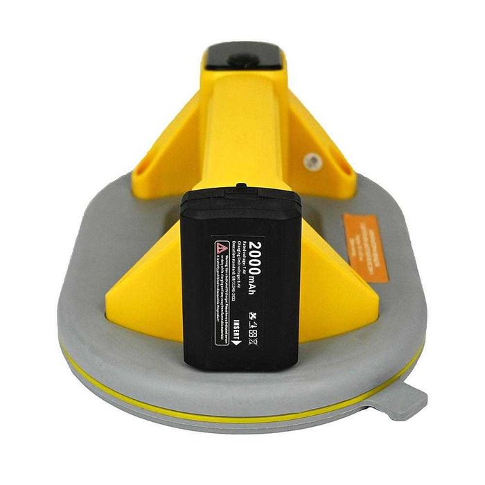 Вакуум вендуза акумулаторна VSCE-2517Y, до 250 кг, LCD дисплей, куфар